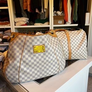 Louis Vouitton Damier Azur Galleria PM handbag